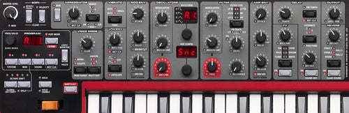 Nord Lead A1 Panel