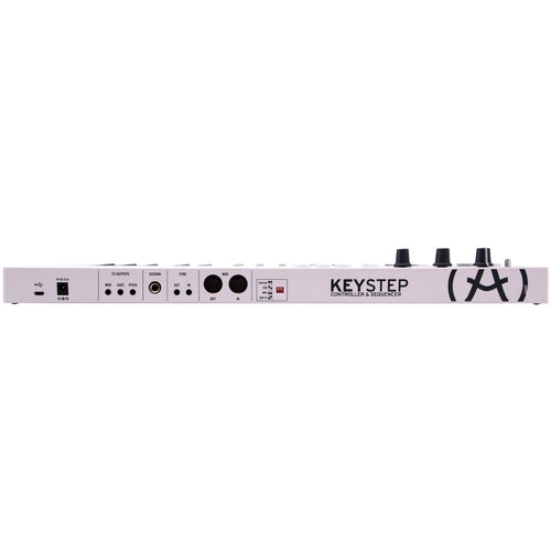 Rear view of Arturia KeyStep Controller and Sequencer