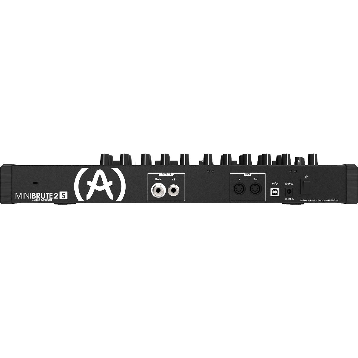 Arturia MiniBrute 2S Noir Special Edition Analog Synthesizer View 