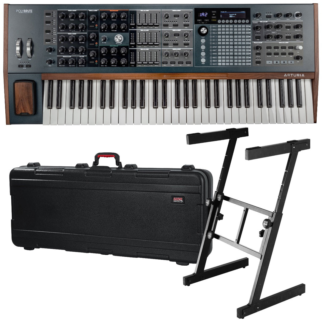Sythnesizer Rig Arturia PolyBrute 6-Voice Polyphonic Analog Synthesizer STAGE RIG ...