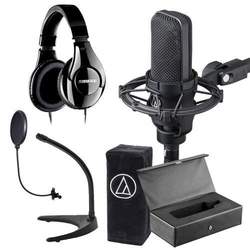Audio-Technica AT4033a Cardioid Condenser Microphone STUDIO KIT