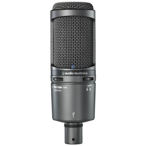 Audio-Technica AT2020USB+ Cardioid Condenser USB Microphone with USB Digital Output