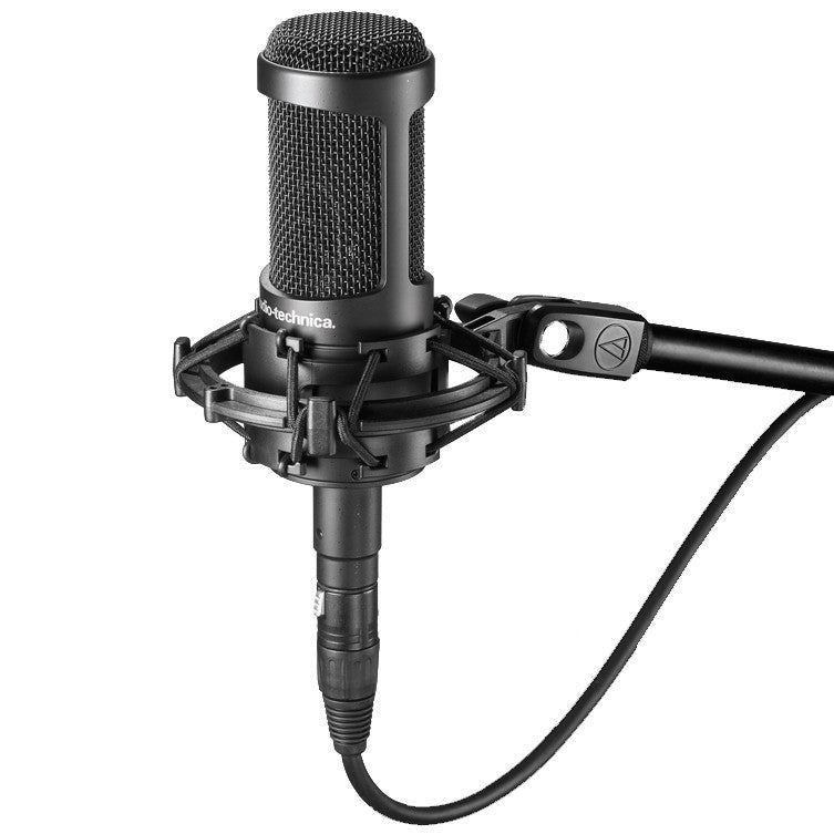 Audio-Technica AT2035 Cardioid Condenser Microphone STUDIO PAK – Kraft Music