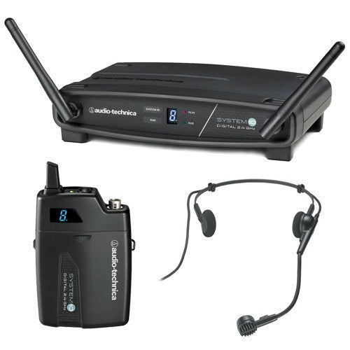 Audio-Technica ATW-1101 Wireless System with ATW-R1100 Receiver & ATW-T1001 UniPak