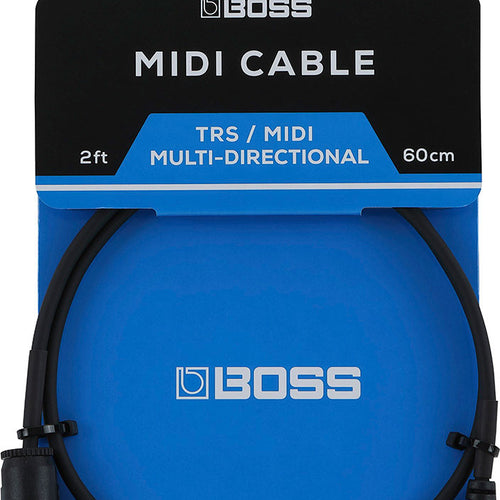 Boss BMIDI-2-35 Midi Cable - 2' view 1