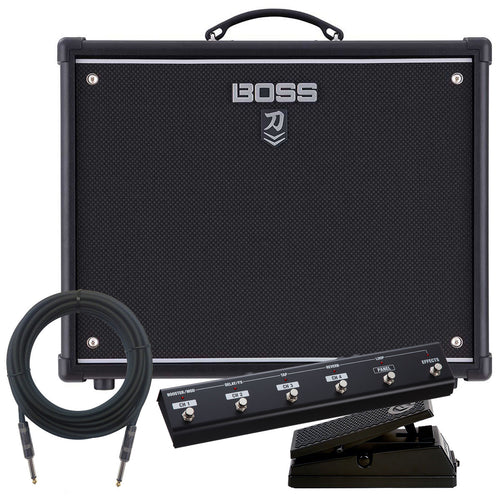 Boss Katana-100 MkII Guitar Amplifier COMPLETE STAGE BUNDLE