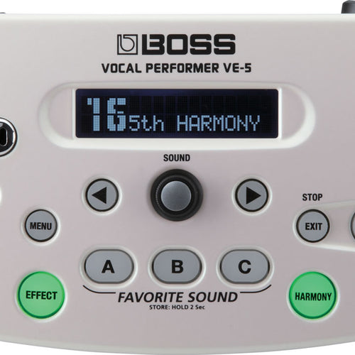 boss ve5 white vocal performer top
