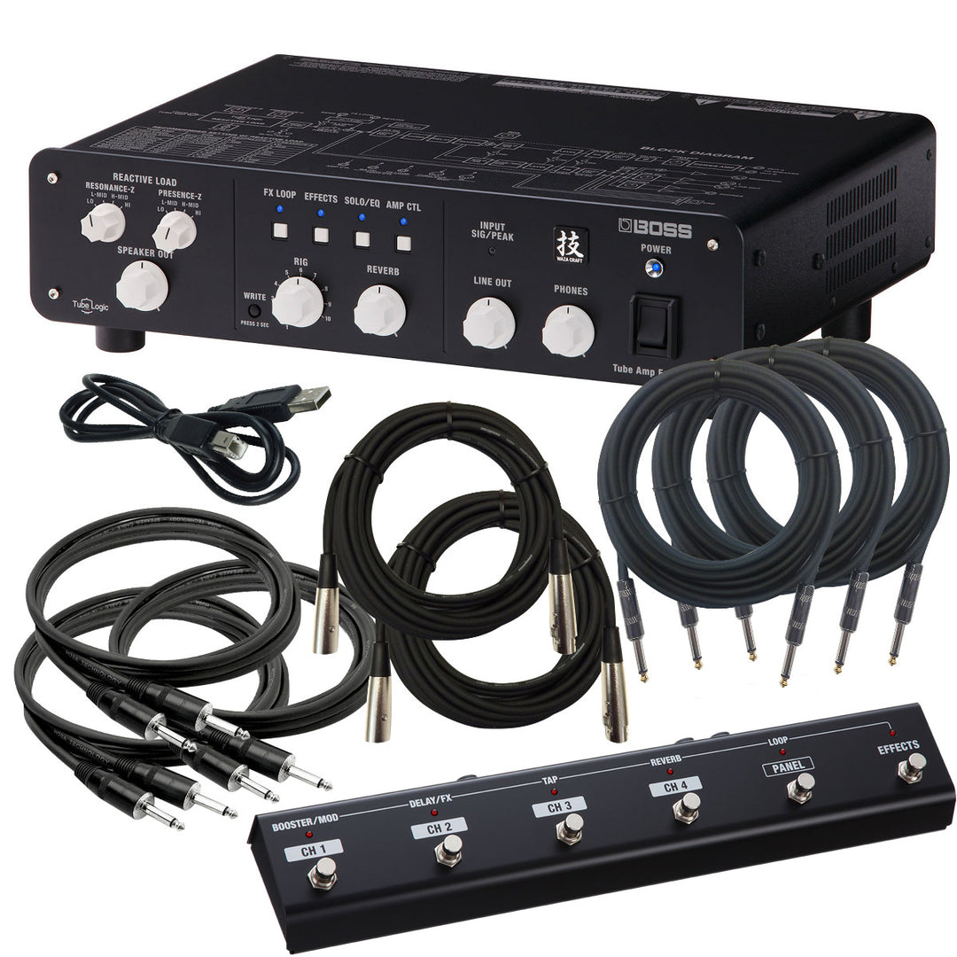 Boss WAZA Tube Amp Expander STAGE RIG Kraft Music
