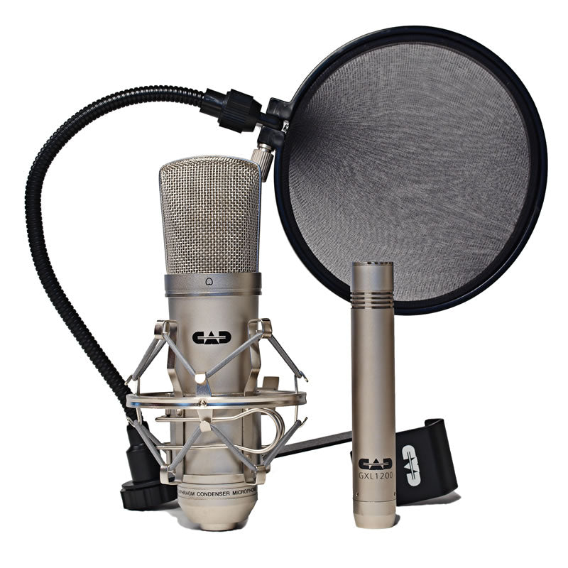 CAD GXL2200SP Condenser Microphone Studio Pack STUDIO ESSENTIALS
