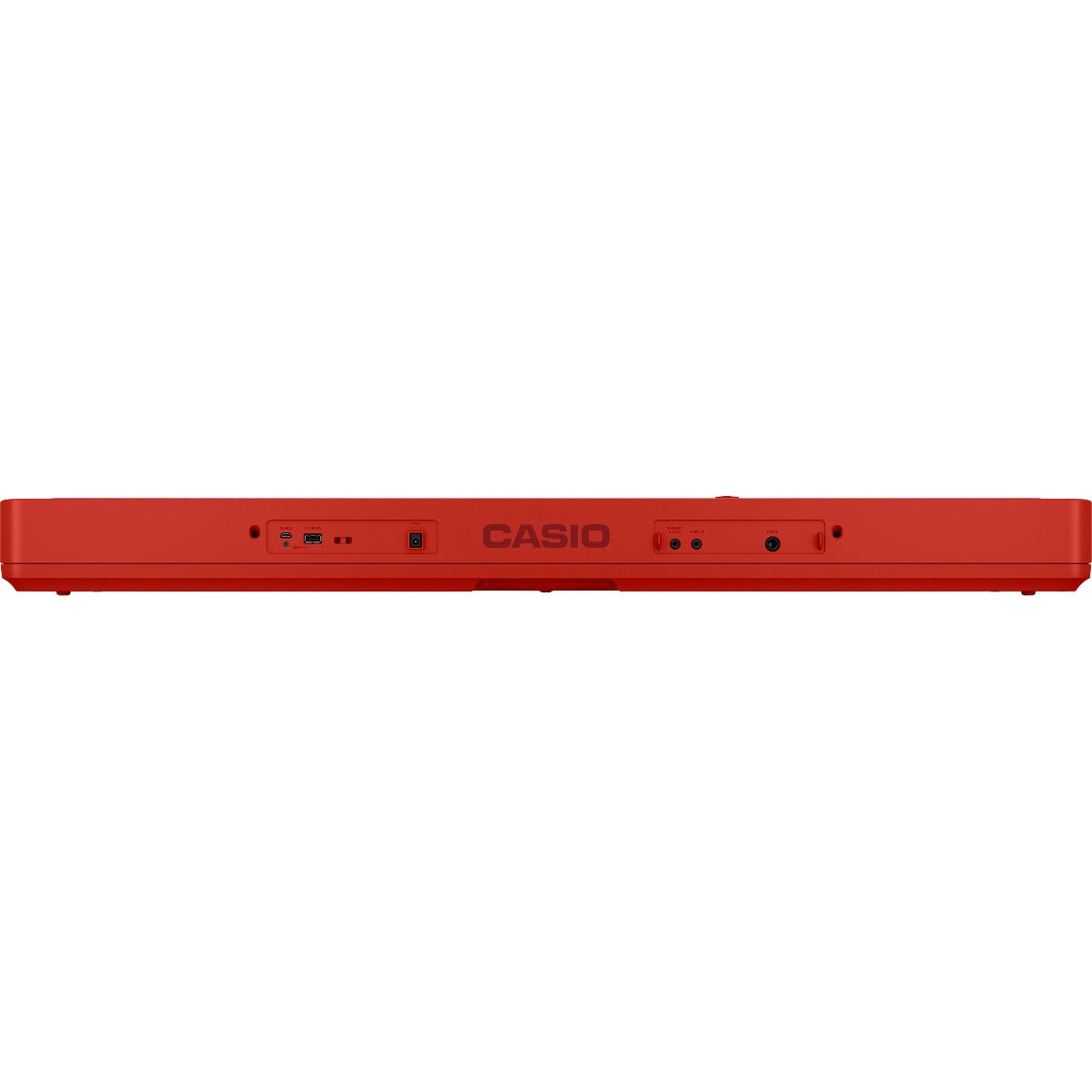 Rear view of Casio Casiotone CT-S1 Portable Keyboard - Red