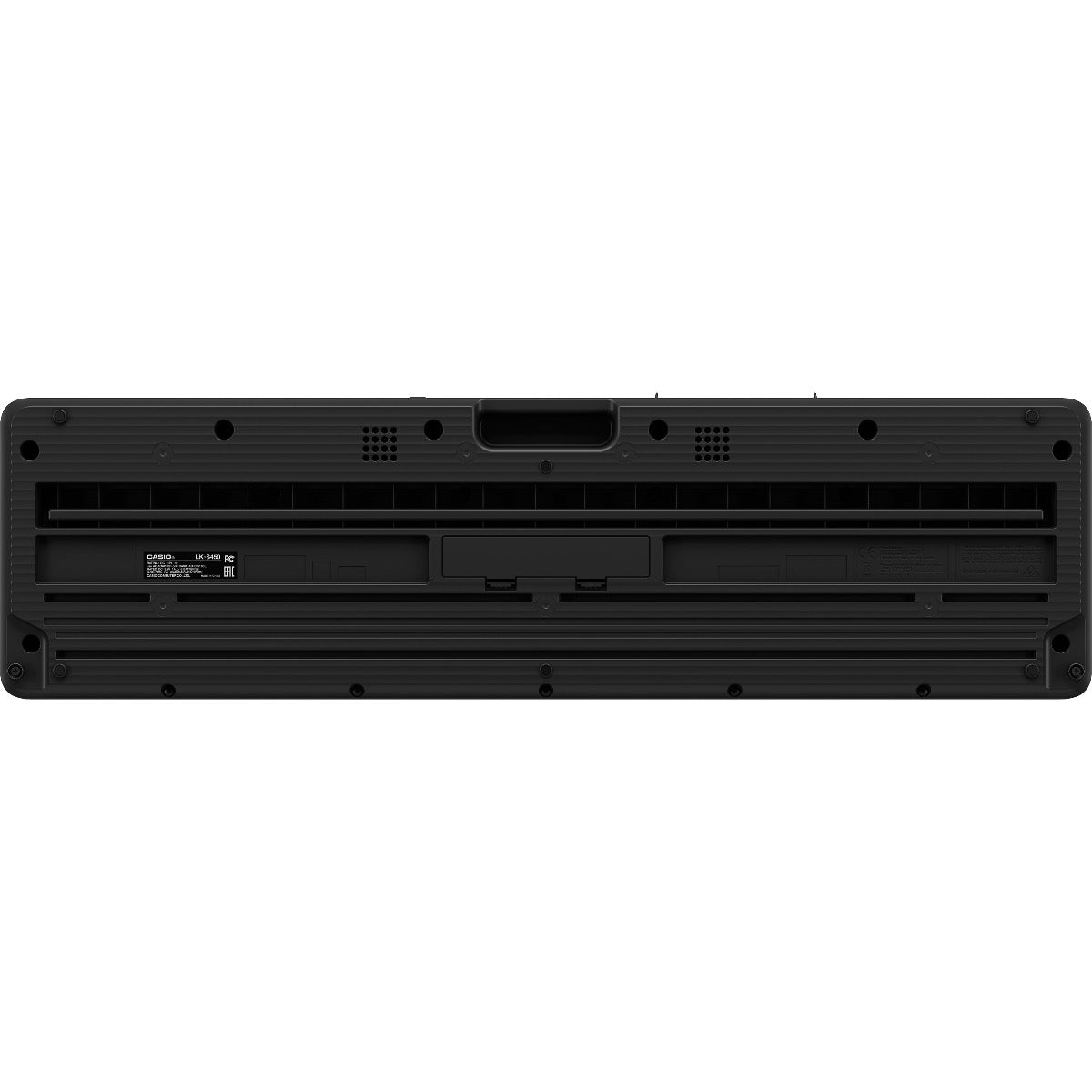Bottom view of Casio Casiotone LK-S450 Portable Keyboard - Black