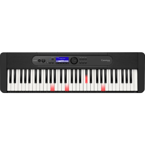 Top view of Casio Casiotone LK-S450 Portable Keyboard - Black