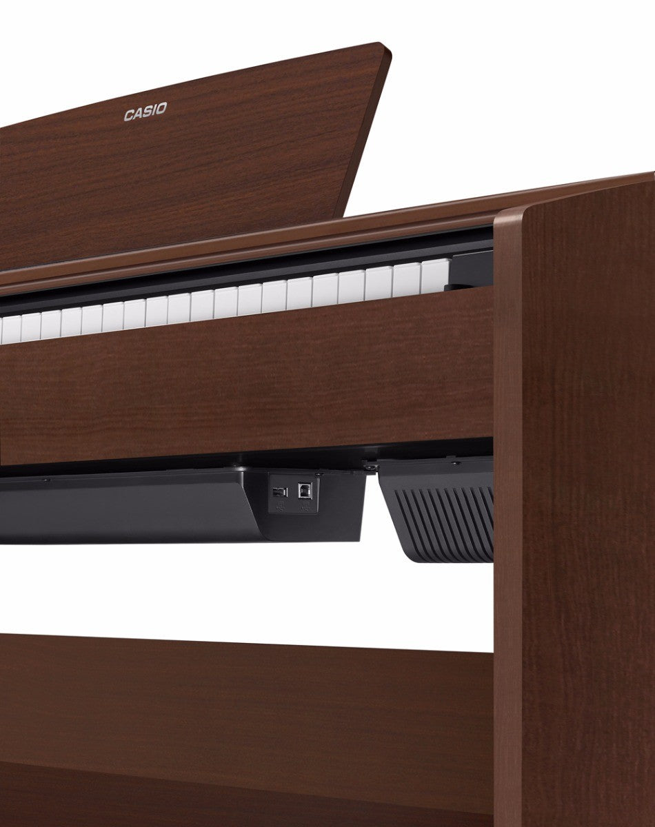 Casio Privia PX-870 Digital Piano - Brown COMPLETE HOME BUNDLE PLUS