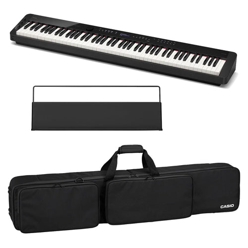 Collage of the components in the Casio PX-S3100 Digital Piano - Black CARRY BAG KIT
