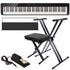 Collage of the components in the Casio PX-S3100 Digital Piano - Black KEY ESSENTIALS BUNDLE