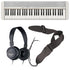 Collage image of the Casio Casiotone CT-S1 Portable Keyboard - White BONUS PAK bundle