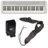 Collage image of the Casio Casiotone CT-S1 Portable Keyboard - White WIRELESS PAK bundle