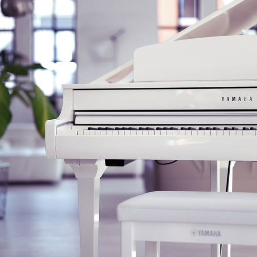 Yamaha Clavinova CLP-795GP Digital Piano - Polished White – Kraft Music