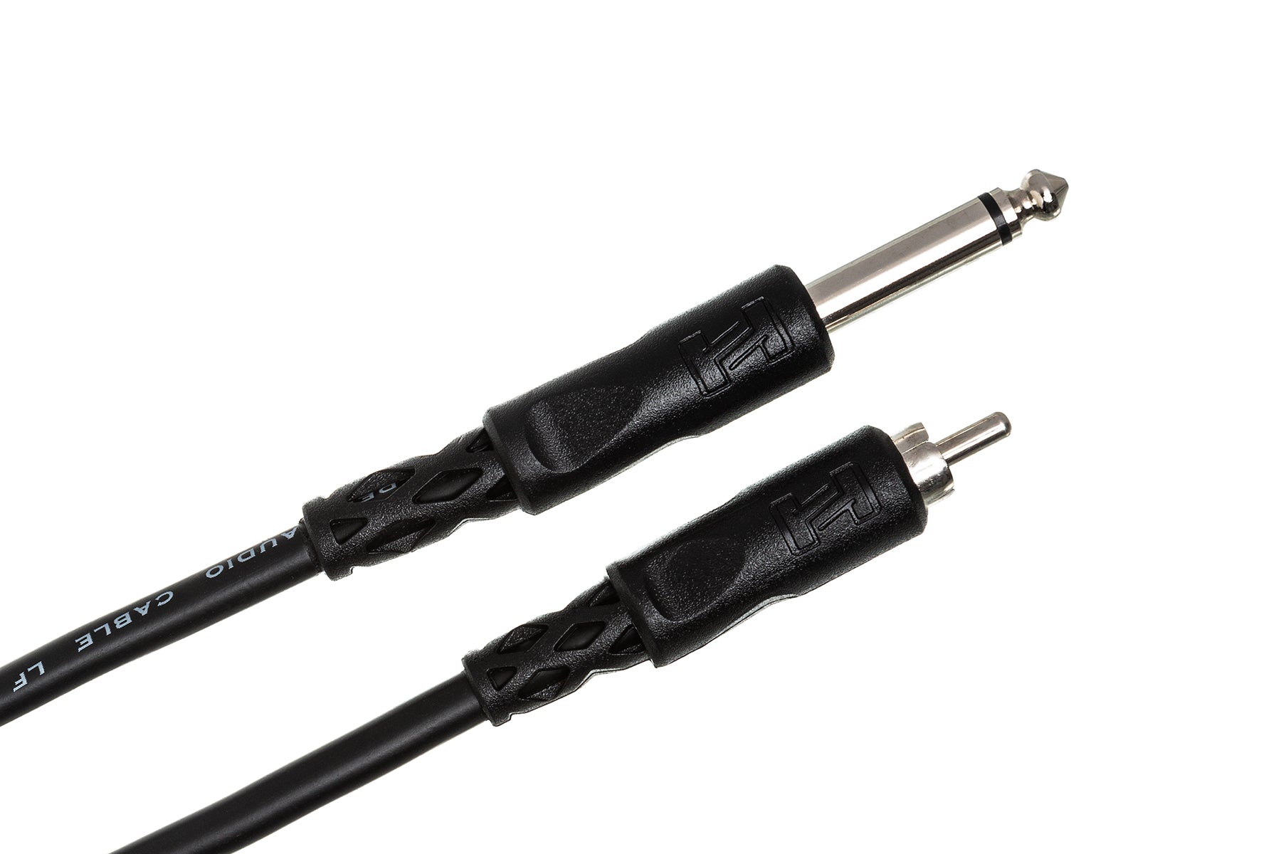 Hosa CPR115 Single 1/4" TS to RCA, 15 ft., View 2