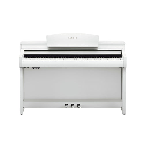 Yamaha Clavinova CSP255WH Digital Piano with Bench - Matte White, View 3
