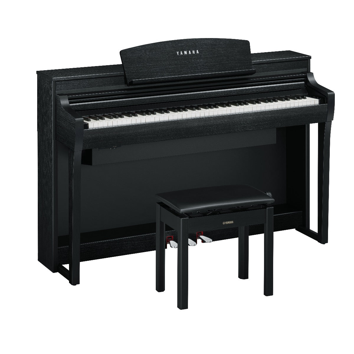 Yamaha Clavinova CSP275B Digital Piano with Bench - Black Walnut, View 2