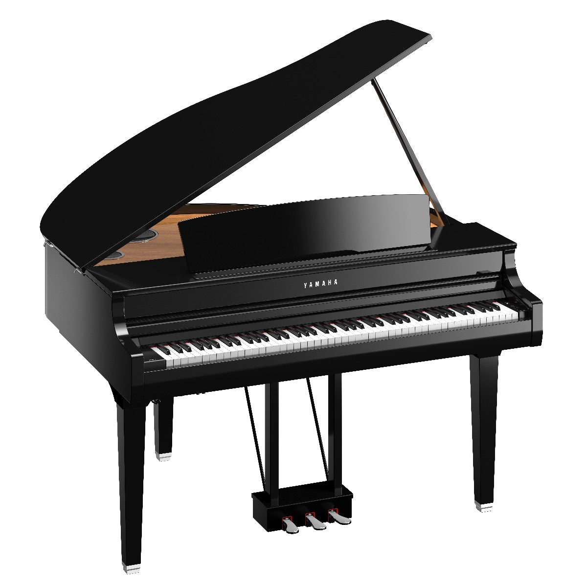 Yamaha Clavinova CSP295GP Digital Grand Piano with Bench - Polished Ebony, View 2