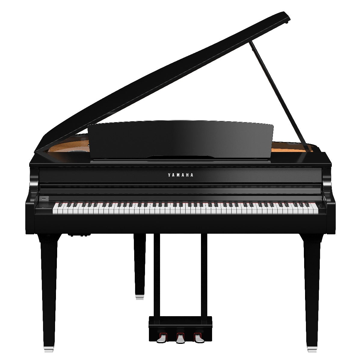 Yamaha Clavinova CSP295GP Digital Grand Piano with Bench - Polished Ebony, View 3
