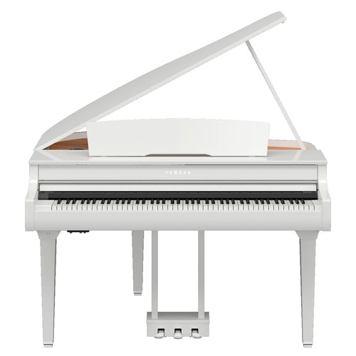 Yamaha Clavinova CSP295GPWH Digital Grand Piano with Bench - Polished White, View 2