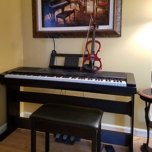 Buy online Yamaha P-145 B digital piano at Musicanarias