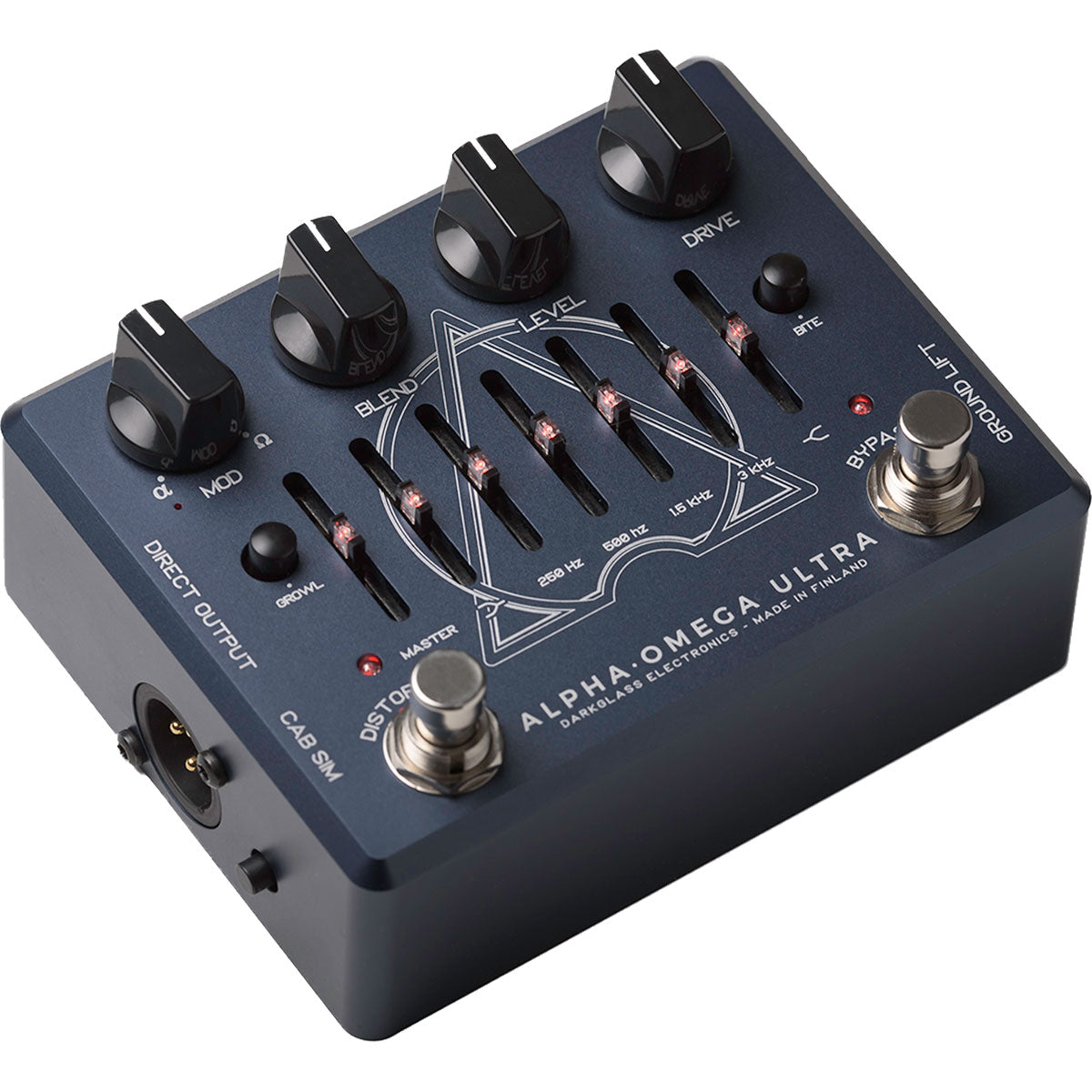 Darkglass Alpha Omega Ultra v2 (Aux-In) Bass Preamp Pedal