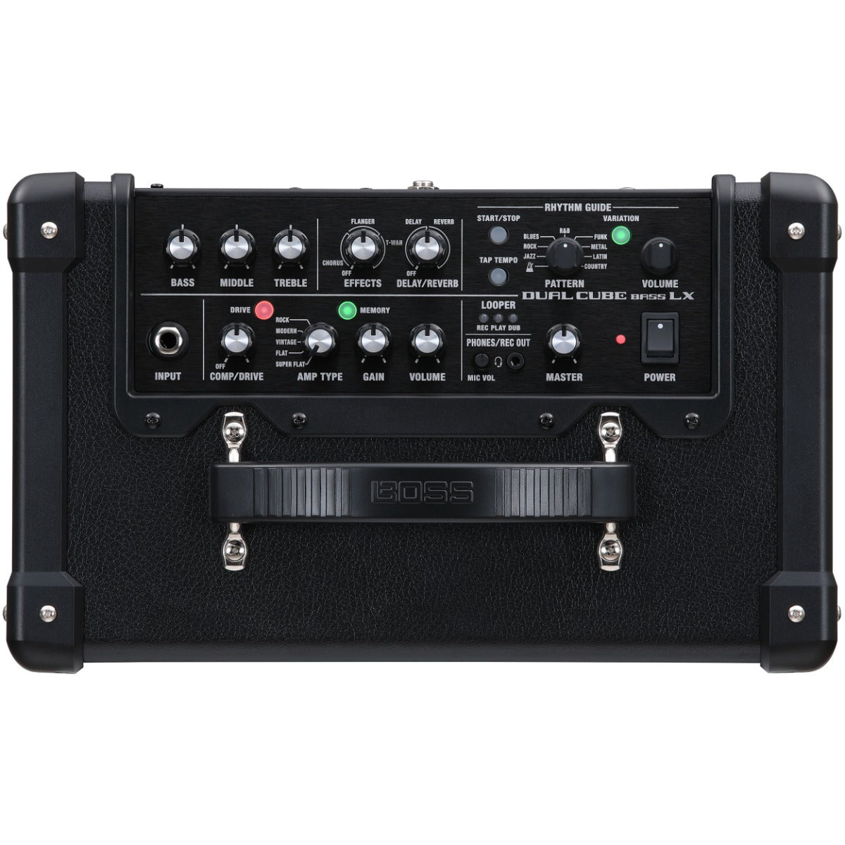 BOSS Dual Cube Bass LX Amplifier, View 3