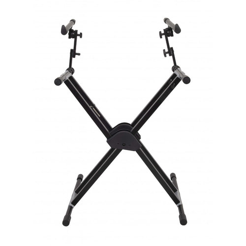 Die Hard DHKS52 Double Braced X-Frame Keyboard Stand with 2nd Tier