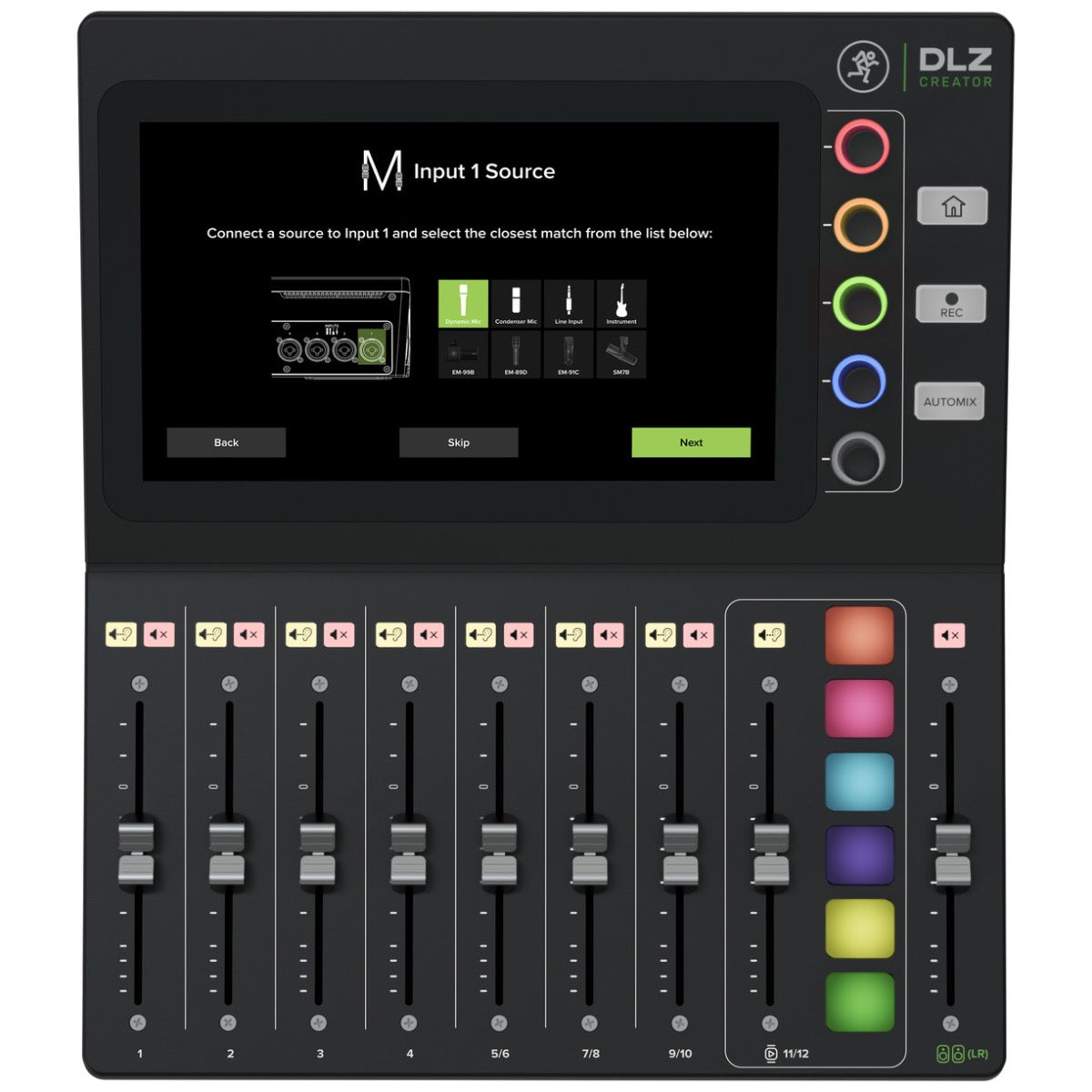 Mackie DLZ Creator Digital Podcasting/Streaming Mixer, View 5