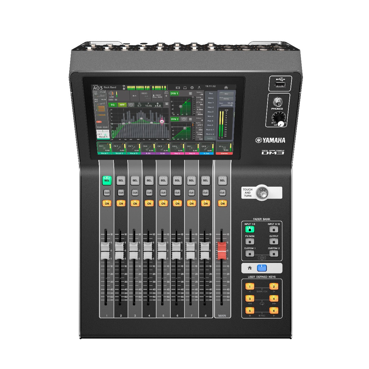 Yamaha DM3-D Ultracompact Digital mixer with Dante, View 1
