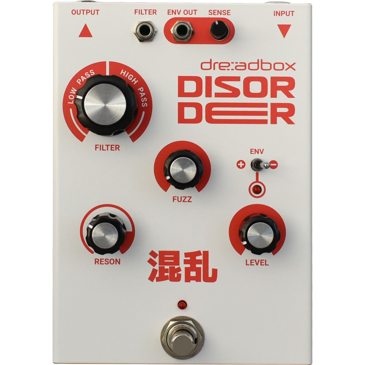 Dreadbox Disorder Fuzz Effects Pedal with Self-Oscillating Filter View 1