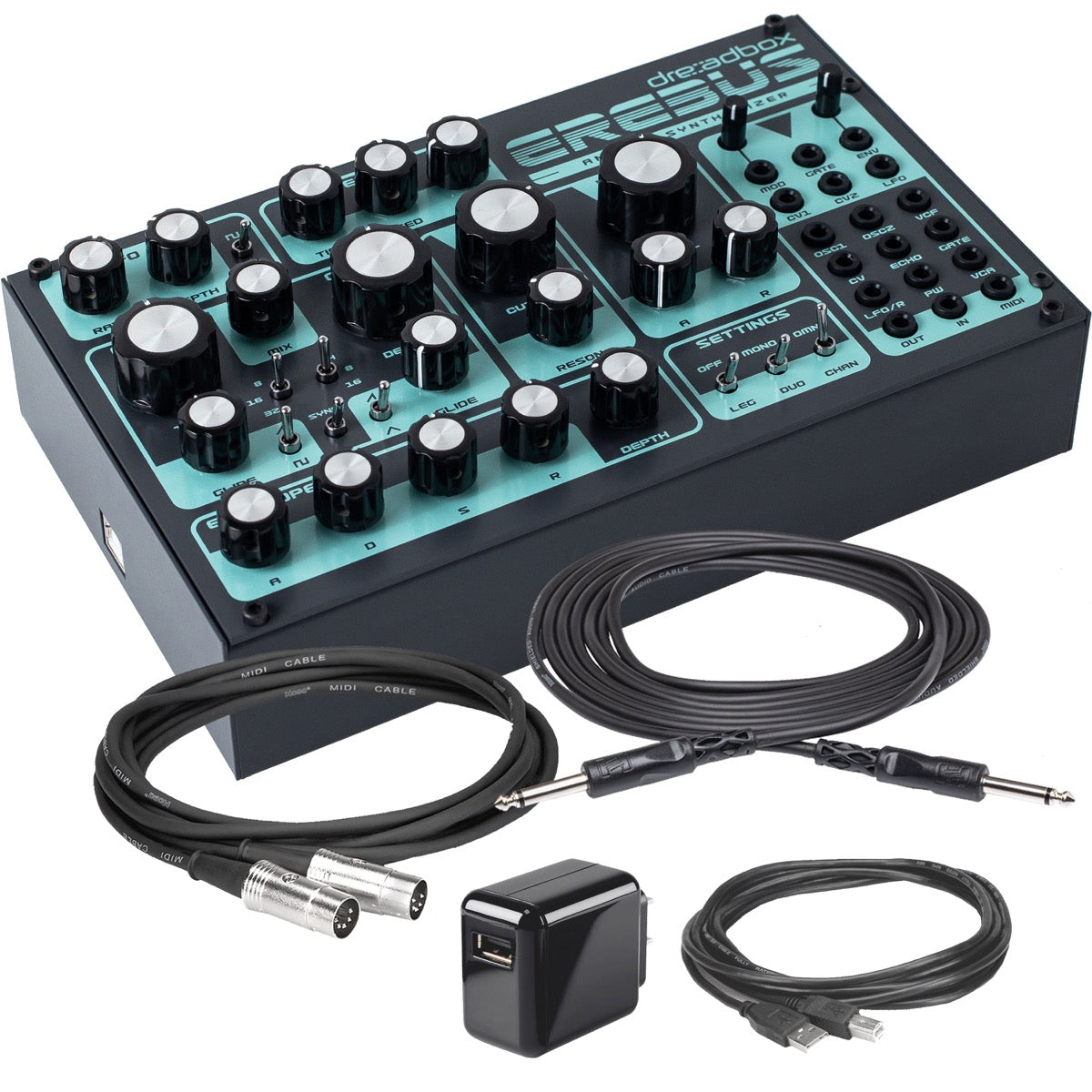 Dreadbox Erebus Reissue Paraphonic Analog Synthesizer POWER 