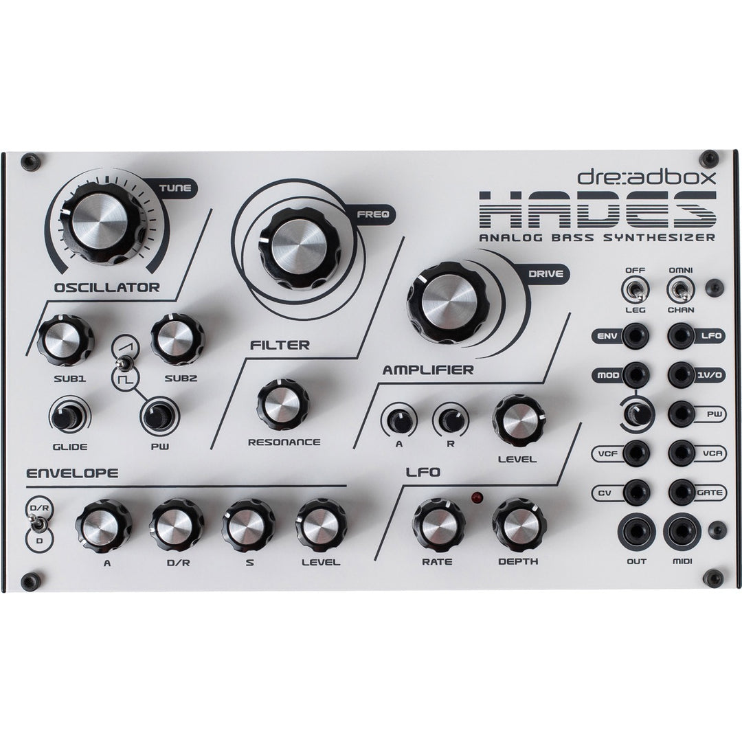 Dreadbox Hades Reissue Monophonic Analog Bass Synthesizer CONTROLLER R ...