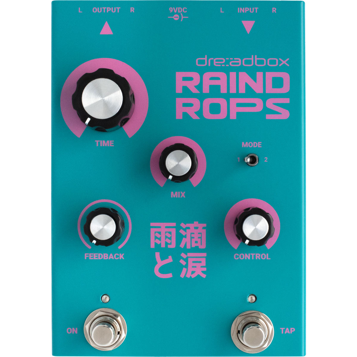 Dreadbox Raindrops Delay, Pitch Shifter & Reverb Effects Pedal View 1
