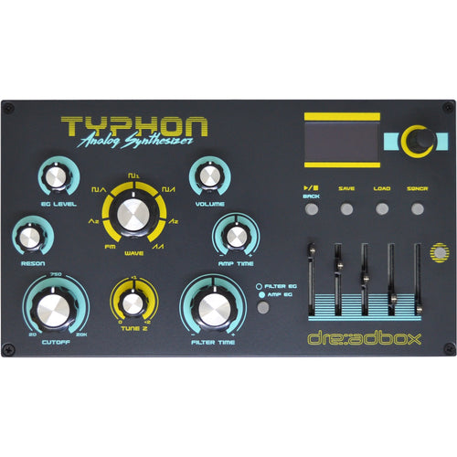 Dreadbox Typhon Desktop Monophonic Analog Synthesizer View 1