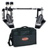 Image of Drum Workshop DWCP3002L Lefty Double Bass Drum Pedal and Carry Bag 