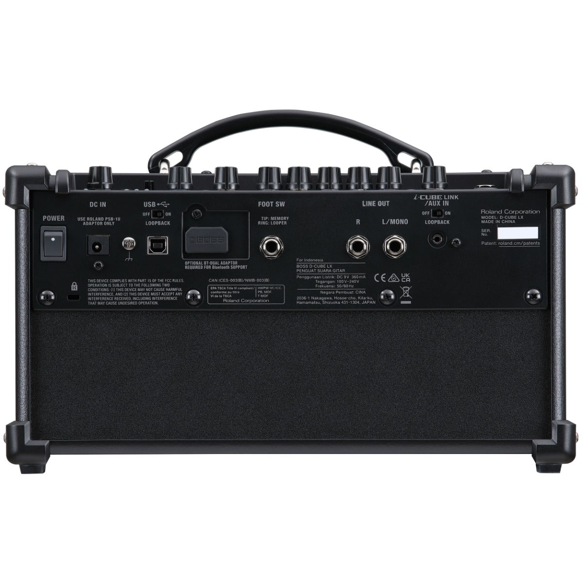 BOSS Dual Cube LX Guitar Amplifier view 3