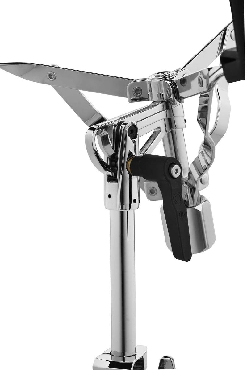 Detail image of Drum Workshop DWCP3300A Snare Drum Stand showing angle adjustment hardware