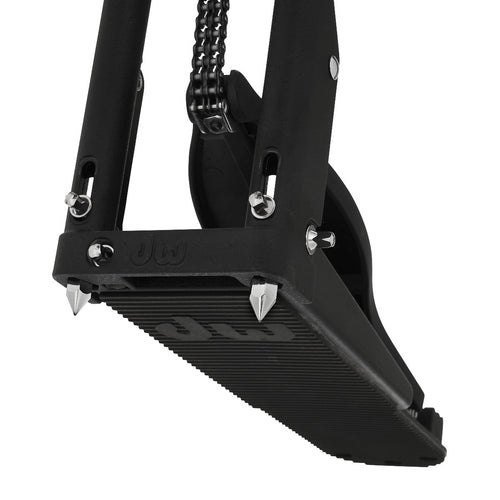 Detail image of Drum Workshop DWCP3500A 3-Leg Hi-Hat Stand showing footboard bottom and rear