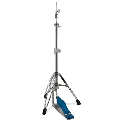 DW Machined Direct Drive 3-Leg Hi-Hat Stand with Blue Footboard