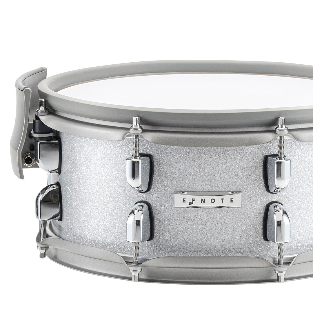 EFNOTE 5 Electronic Drum Set - White Sparkle CUSTOM, View 6