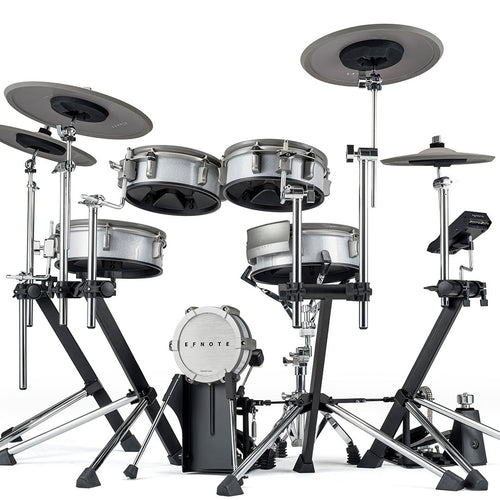 EFNOTE 3 Electronic Drum Set - White Sparkle, View 1