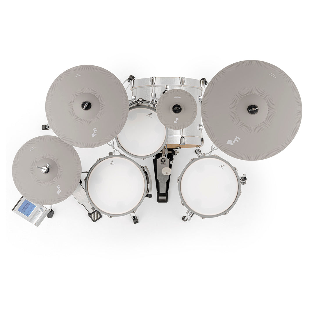 EFNOTE 5 Electronic Drum Set - White Sparkle, View 8
