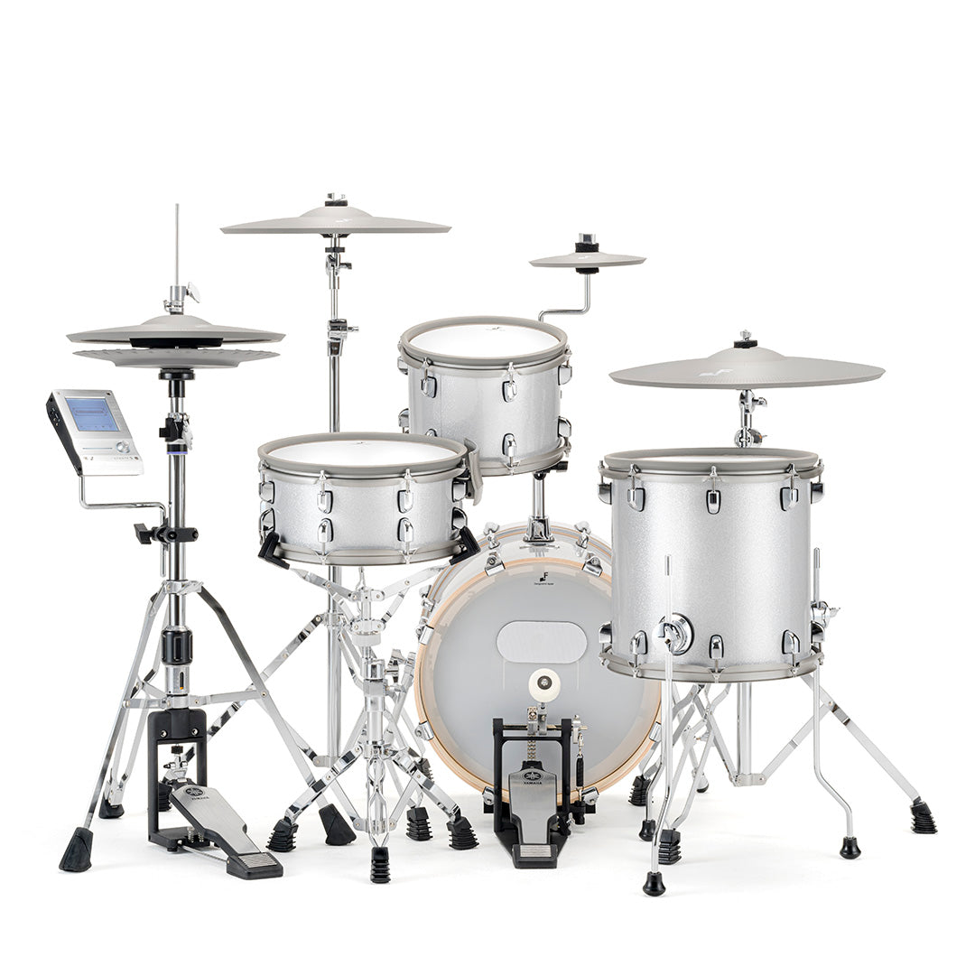 EFNOTE 5 Electronic Drum Set - White Sparkle, View 2