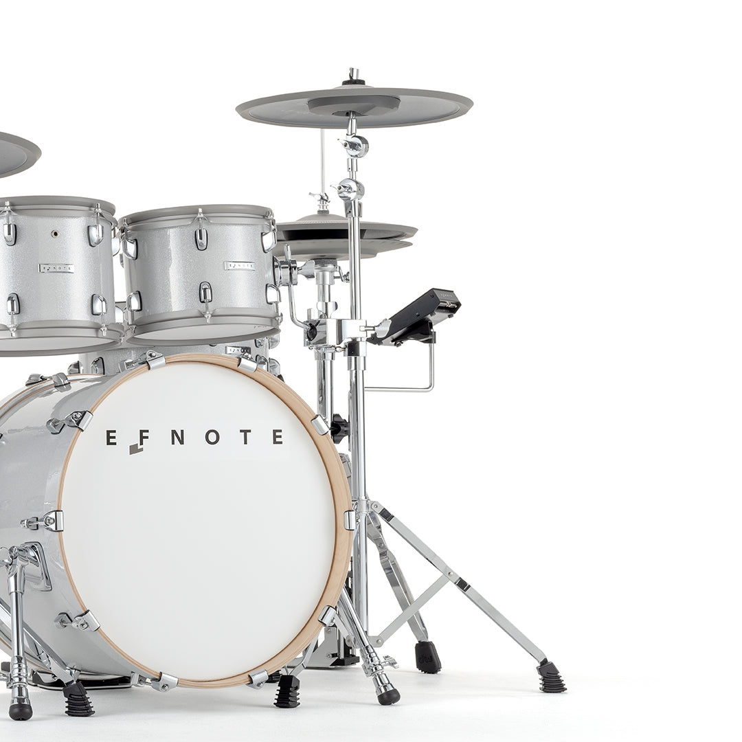 EFNOTE 7 Electronic Drum Set - White Sparkle, View 5