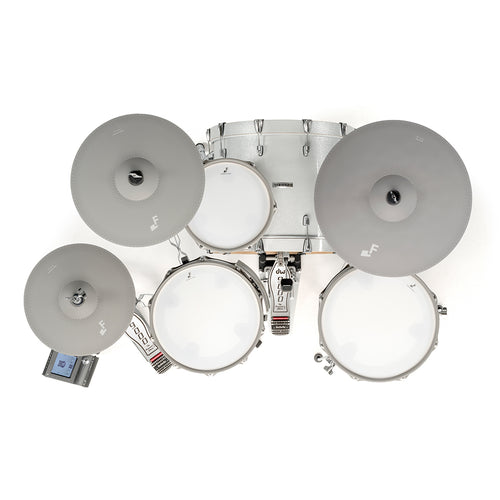 EFNOTE 7 Electronic Drum Set - White Sparkle, View 3